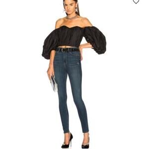 GRLFRND black Kendall high waisted jeans